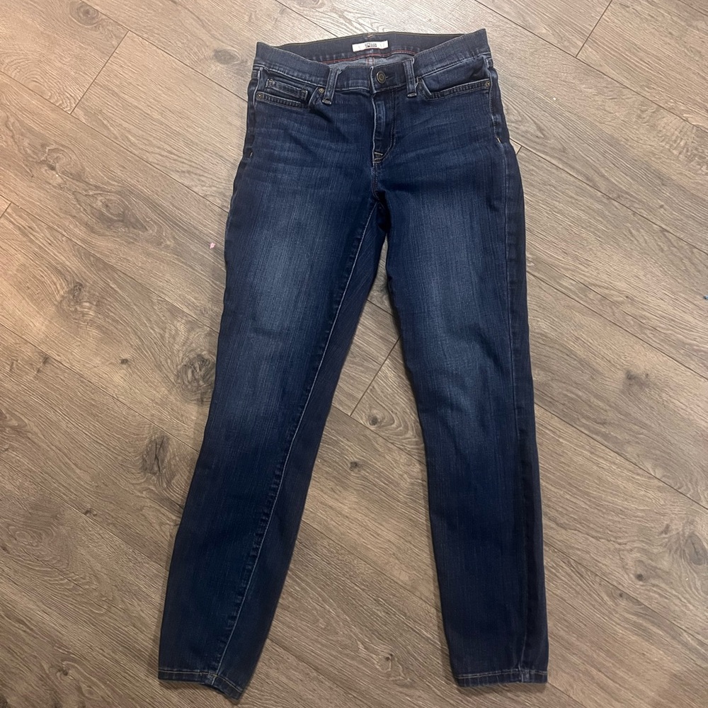 Tommy Hilfiger Women's Straight Leg Jeans - Dark Blue